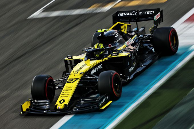Hulkenberg Abu Dhabi Renault F1
