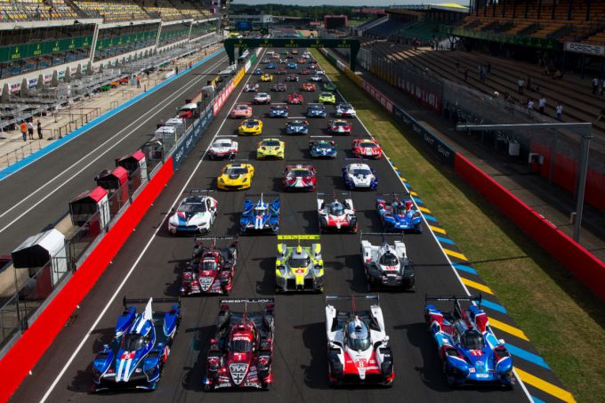 Le Mans start 2018