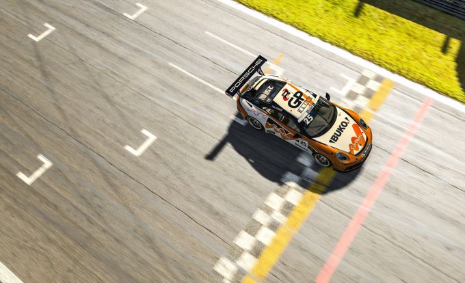 Porsche Mobil 1 Supercup Virtual Edition Monza Larry ten Voorde