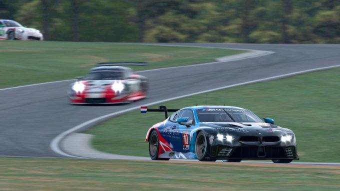 BMW M8 GTE IMSA Virginia Raceway