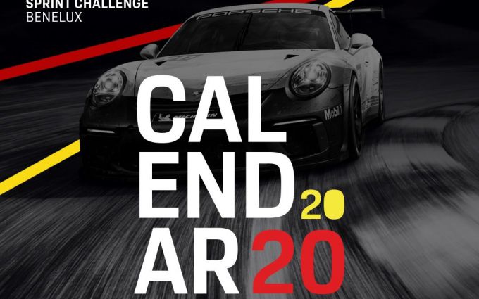 Nieuwe kalender 2020 Porsche Carrera Cup Benelux en Porsche Sprint Challenge Benelux
