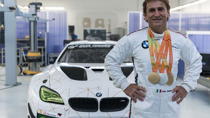 Alessandro Zanardi Olympic winner F1 driver