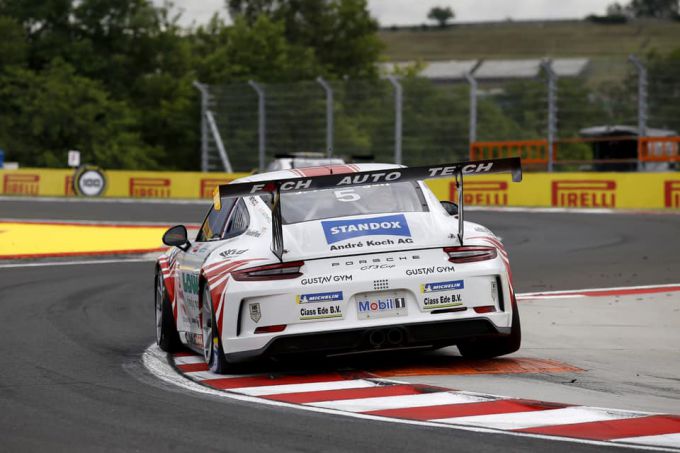 Porsche Supercup Hungaroring Jaap van Lagen 3