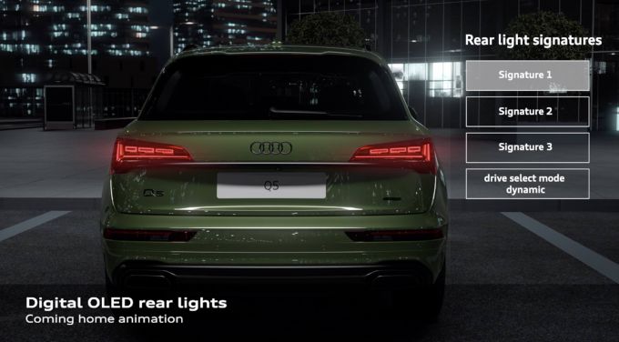 Audi Q5 OLED