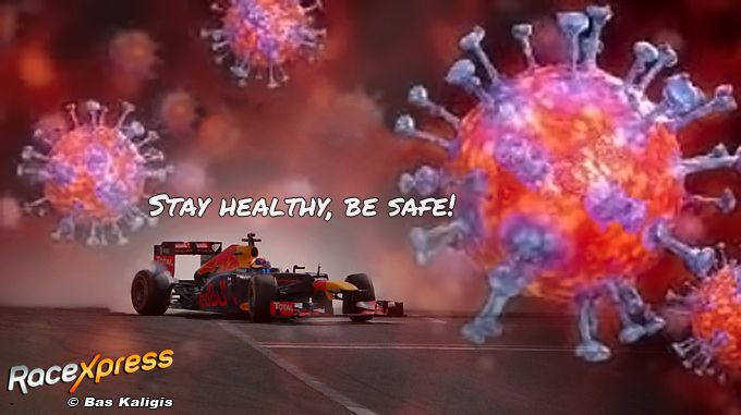 Covid 19 stay healthy be safe Max Verstappen Corona 2020 instagram racexpress