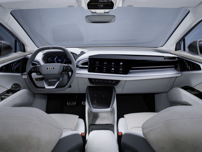 Audi Q4 Sportback e-tron concept blikt vooruit op morgen