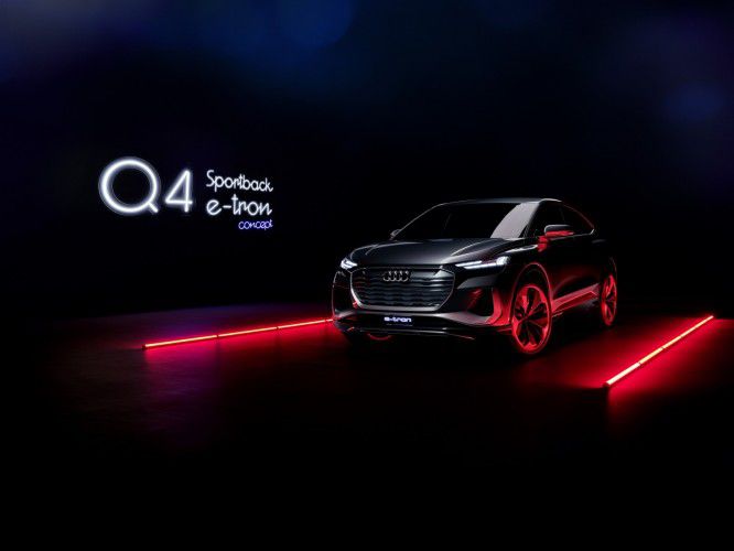 Audi Q4 Sportback e-tron concept blikt vooruit op morgen