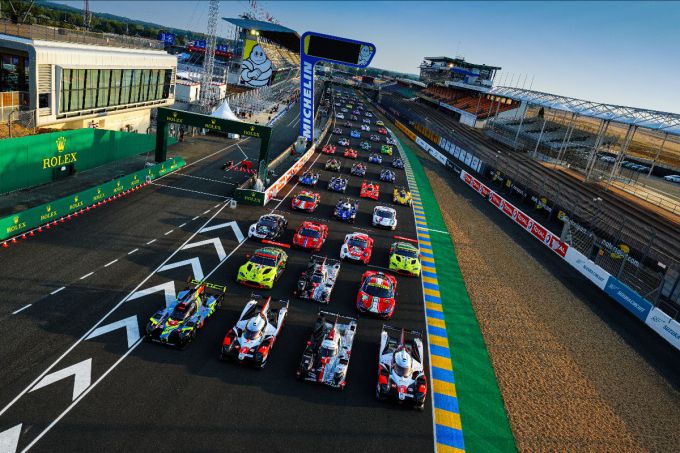 Le Mans 2020 officiele foto startveld
