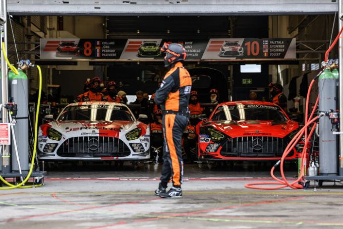 24H Nurburgring 2020 Mercedes AMG pitbox TeamGetspeed