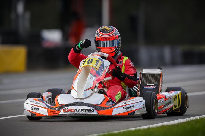 IAME Euro Series in Mariembourg Angelo Meli