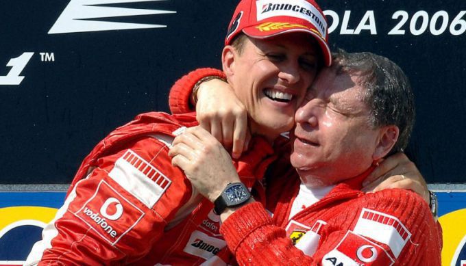 Michael Schumacher Jean Todt