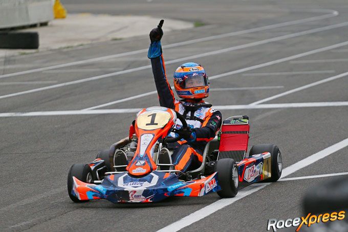 Jenson de Leeuw nederlands kampioen karting ID Engines