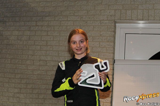 Girlpower Jessie van Boekel racet naar eerste podium