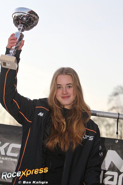 Annabelle Brian wint eerste NK Karting IAME