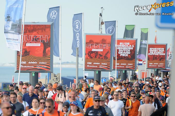 Formula 1 Heineken Dutch Grand Prix op Zandvoort