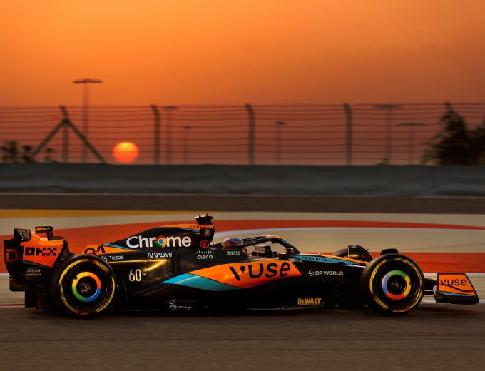 McLaren MLC60 actie Bahrein 2023