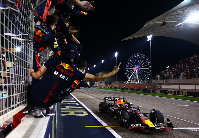 Max Verstappen finish