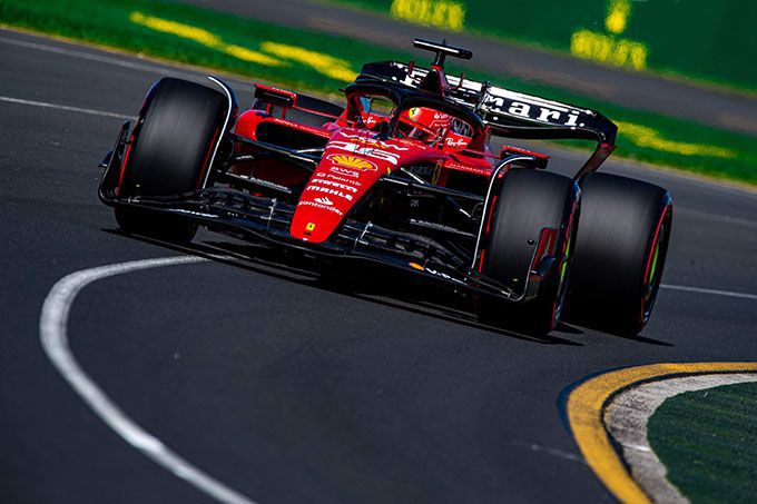 Ferrari track GP Austraie