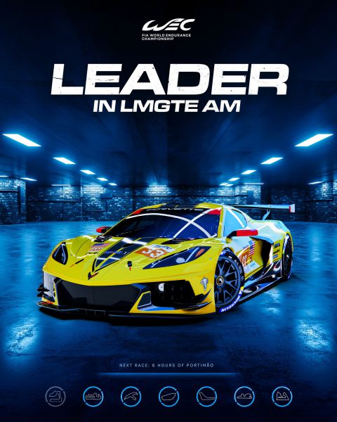 FIA WEC 6 Hours of Portimao leader LMGTE AM