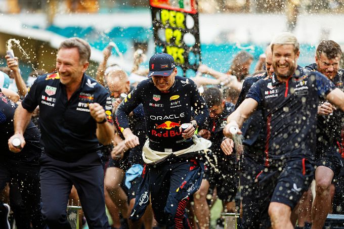 Christian Horner Max Verstappen