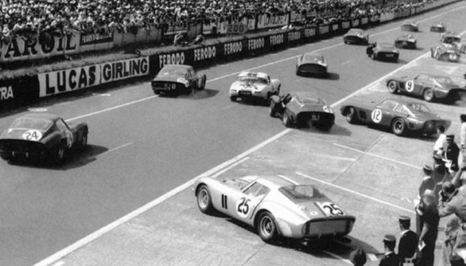 Ferrari historische Le Mans deenames foto 11