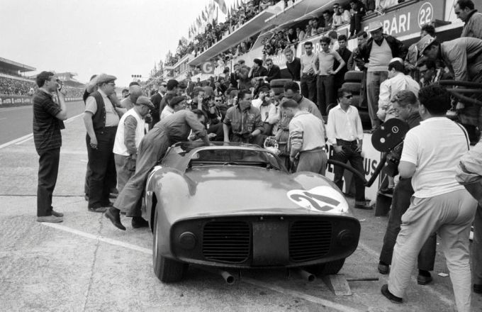 Ferrari historische Le Mans deenames foto 17