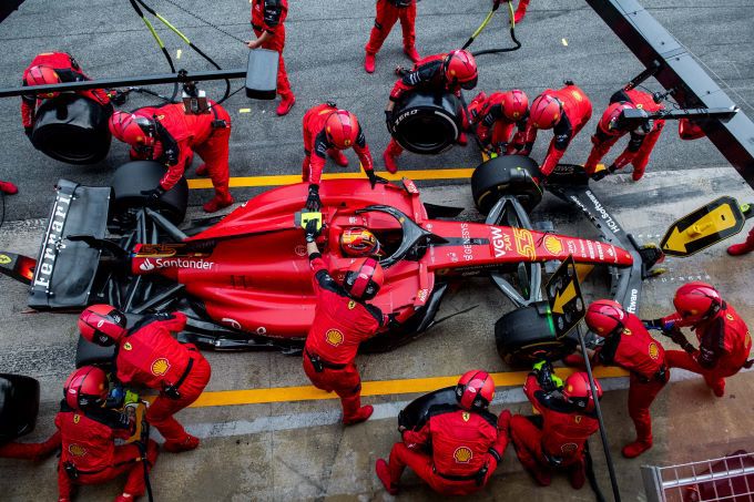 Ferrari pitstop 2023