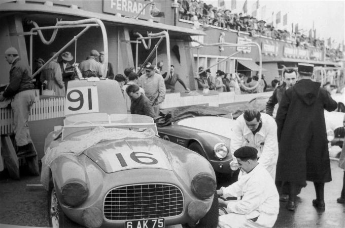 Ferrari historische Le Mans deenames foto 8