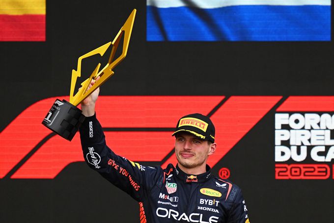 It is an Oracle! Max Verstappen F1