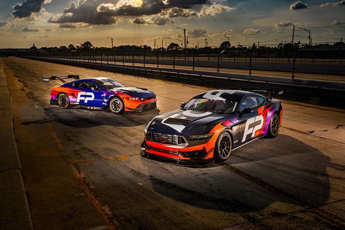 Ford Mustang GT4 livery by Troy Lee Designs