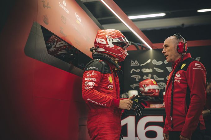 Charles Leclerc Ferrari F1 GP Groot-Brittannië