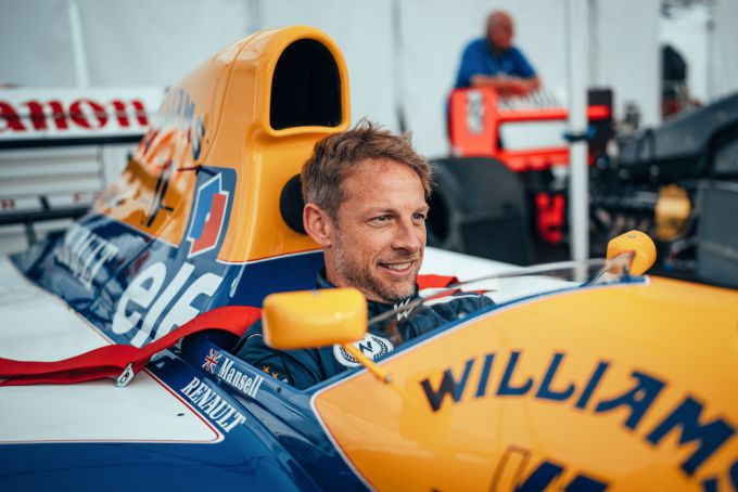 Jenson Button Williams FW14B