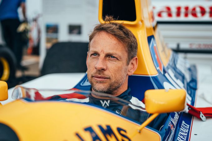 Jenson Button Williams FW14B