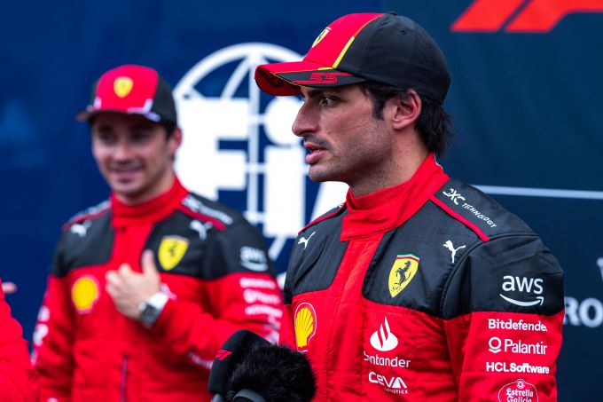 Charles Leclerc Carlos Sainz