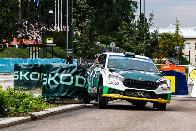 Secto Rally Finland 2023 Jari Huttunen/Antti Haapala koda Fabia RS Rally2
