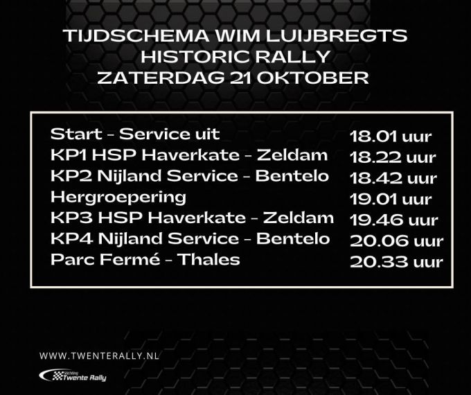 Rocar-Tech Twente Rally 2023 Historics