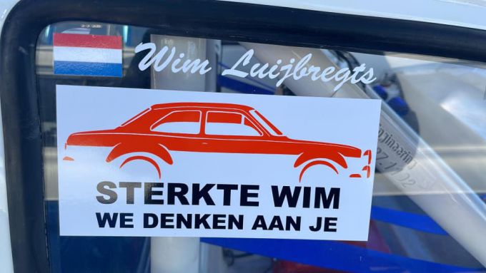 Eerbetoon aan Wim Luijbregts Foto Mark Duffhuis