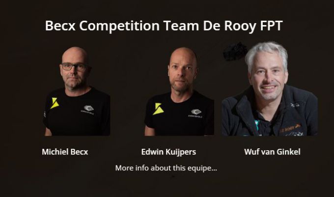 Becx Competition Team De Rooy FPT neemt naast rijder Michiel Becx, Wuf van Ginkel als monteur en Edwin Kuijpers