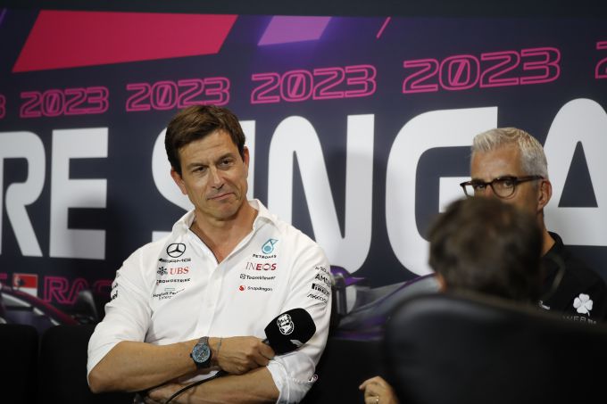 Toto Wolff Mercedes Grand Prix F1