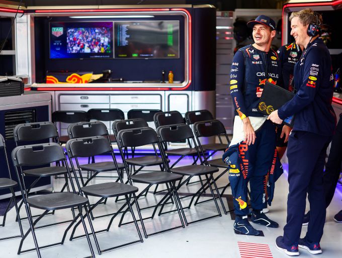 Rode vlag Brazilie GP