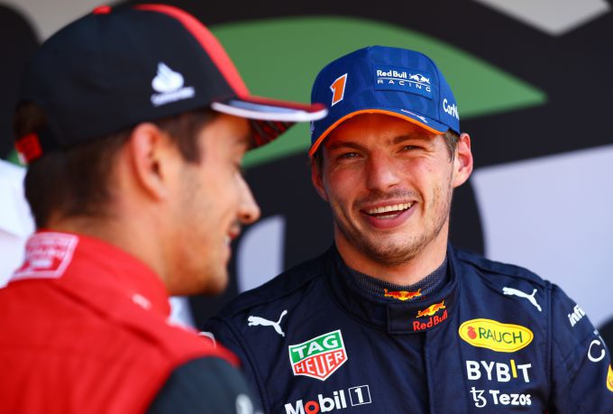 Max Verstappen Charles Leclerc