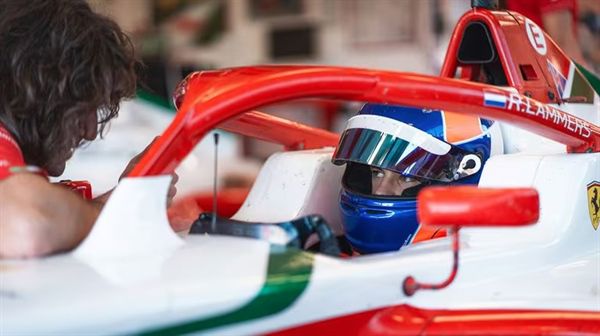 René Lammers winnaar van de Ferrari Driver Academy scouting