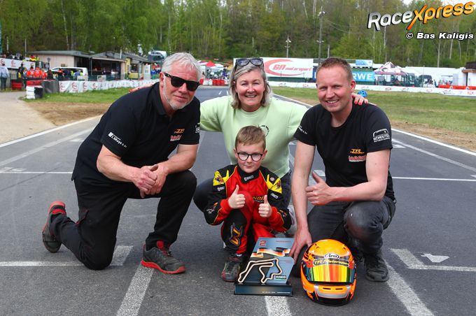cees Muys en familie en TR Motorsport