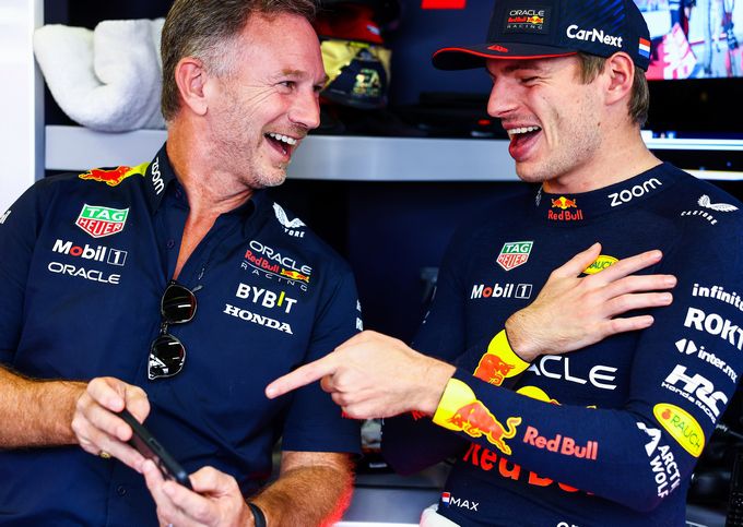 F1 Christian Horner Max Verstappen