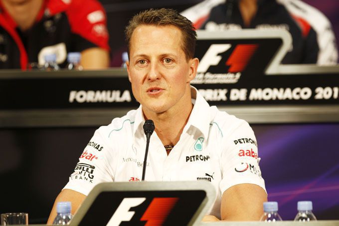 Michael Schumacher Happy 55e birthday F1 interview, bron foto RaceXpress