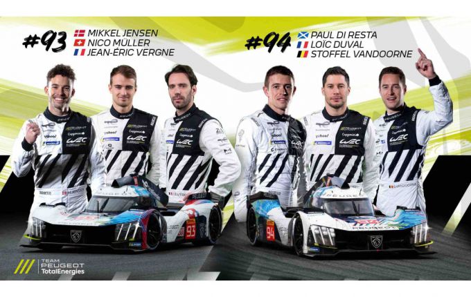 LINE-UP: Team Peugeot TotalEnergies