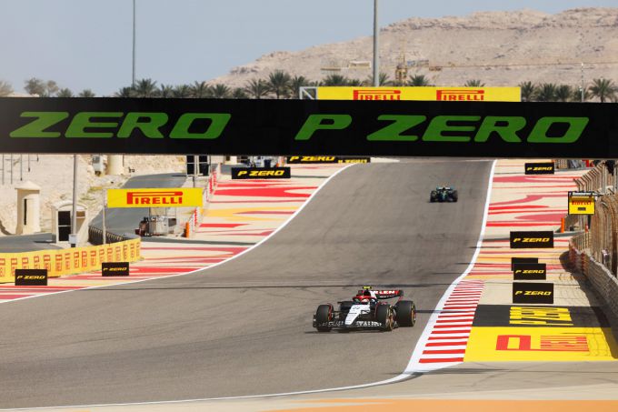 Bahrein Pre season test F1 Pirelli