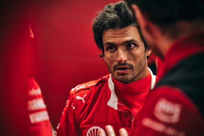 Ferrari las Vegas Carlos Sainz