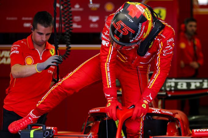 Carlos Sainz Jr F1 Ferrari Bahrain testdays 2024