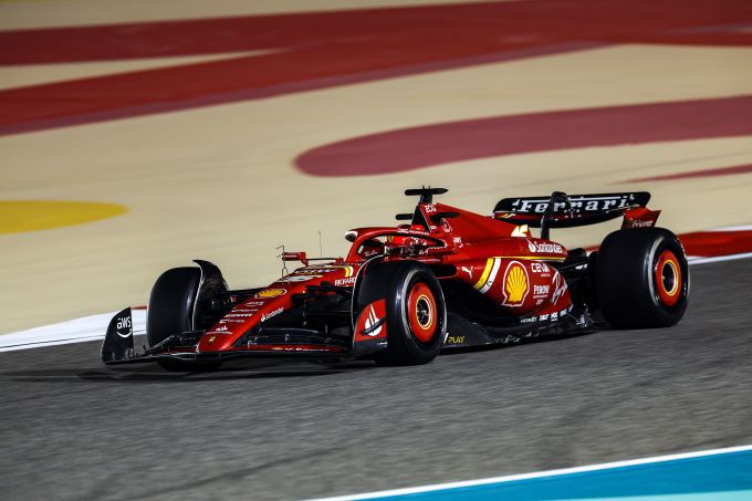 Ferrari F1 tests Bahrain 2024 foto 2